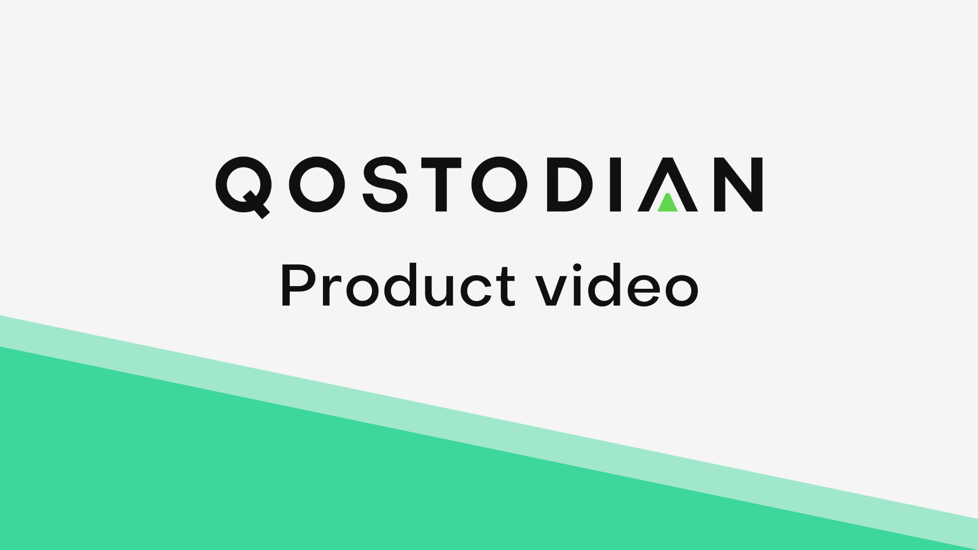 Qostodian Product video banner