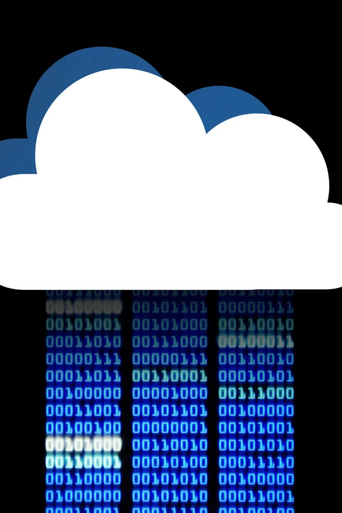 Cloud computing data in binary codes