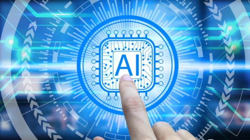 genai governance_ finger clicking AI button